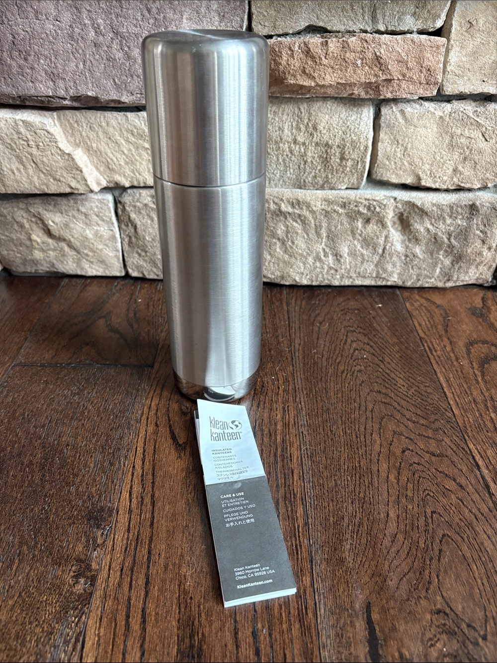 Klean Kanteen Stainless Steel Insulated Bottle - Silver
